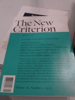 The New Criterion January 2000 Volume 18 Number 5