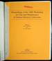 Proceedings of the 1985 Workshop on Care and Maintenance of Natural History Collections (Life Sciences Miscellaneous Publication)