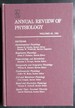 Annual Review of Physiology: 1981