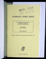 The Other Side of the Tradeoff: the Impact of Risk on Executive Compensation (Nber Working Paper Series)