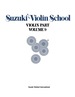 Suzuki Violin School-Volume 9: Violin Part