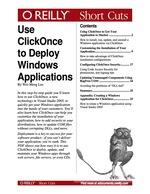 Use Clickonce to Deploy Windows Applications