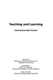 Teaching and Learning: International Best Practice