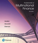 Fundamentals of Multinational Finance