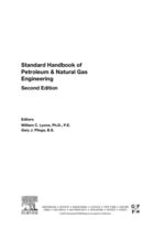 Standard Handbook of Petroleum and Natural Gas Engineering