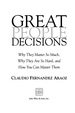 Great People Decisions: Why They Matter So Much, Why They Are So Hard, and How You Can Master Them