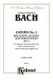 Cantata No. 1--Wie Schn Leuchtet Der Morgenstern (How Lovely Shines the Morning Star): for Stb Solo, Satb Chorus/Choir and Orchestra With German and English Text (Choral Score)