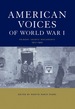 American Voices of World War I