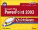 Microsoft Office Powerpoint 2003 Quicksteps