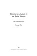 Time Series Analysis in the Social Sciences