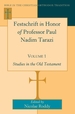 Festschrift in Honor of Professor Paul Nadim Tarazi-Volume 1