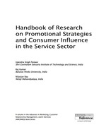 Handbook of Research on Promotional Strategies and Consumer Influence in the Service Sector