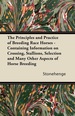 The Principles and Practice of Breeding Race Horses-Containing Information on Crossing, Stallions, Selection and Many Other Aspects of Horse Breedin