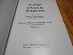 Power System Stability; Volume 2-Power Circuit Breakers and Protective Relays