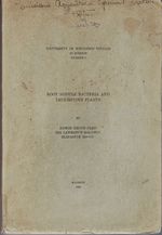 University of Wisconsin Studies in Science Number 5: Root Nodule Bacteria and Leguminous Plants