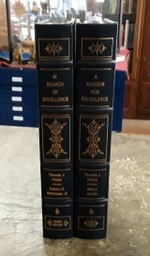In Search of Excellence and a Passion for Excellence (Easton Press) 2 Volumes Signed