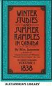 Winter Studies and Summer Rambles in Canada (Vol.1 of 3 Vols. ) 1838