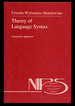 Theory of Language Syntax: Categorial Approach