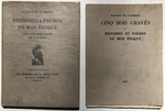 Histoires Et Pomes De Mon poque. Avec Cinq Bois Gravs De L'Auteur--No. 12 / 29 Signed With Extra Suite of Plates
