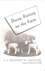 Sheep Raising on the Farm (United States Department of Agriculture, Farmers' Bulletin No. 2508)