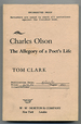 Charles Olson: the Allegory of a Poet's Life