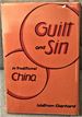 Guilt and Sin in Traditional China