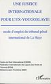 Une Justice Internationale Pour L'Ex-Yougoslavie: Mode D'Emploi Du Tribunal Penal Inernational De La Haye