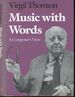 Music With Words: a Composer's View