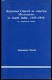 Reformed Church in America Missionaries in South India, 1839-1938: an Analytical Study