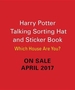 Harry Potter Talking Sorting Hat and Sticker Book: Which House Are You?