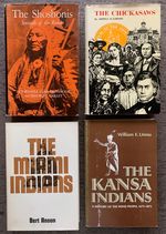 [4 Titles, Civilization of the American Indian Series. ] the Shoshonis, Sentinels of the Rockies; the Miami Indians; the Chickasaws; the Kansas Indians, a History of the Wind People, 1673-1873