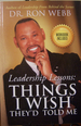 Leadership Lessons: Things I Wish They'D Told Me