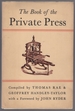 The Book of the Private Press: a Check-List