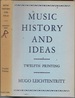 Music History and Ideas (12th Printing, 1961)