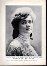 Print: "Dorothy Tennant, in George Ade's Play, 'the College Widow' at the Garden Theatre "...Photo Portrait From Harper's Weekly; January 28, 1905