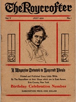 The Roycrofter Vol. V. No. 1 July 1930