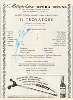 Il Trovatore (Metropolitan Opera Program, Season 1948-1949)