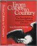 From Colony to Country: the Revolution in American Thought, 1750-1820