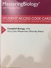 Mastering Biology with Pearson Etext--Standalone Access Card--For Campbell Biology 11th