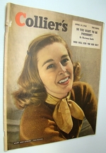 Collier's Magazine, April 24, 1948-Mary Ann Atkins Cover Photo