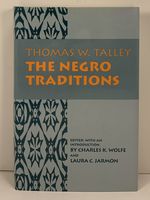 The Negro Traditions Edited By Charles K Wolfe