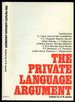 The Private Language Argument