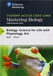 Mastering Biology with Pearson Etext--Standalone Access Card--For Biology: Science for Life with Physiology 6th