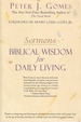 Sermons Biblical Wisdom for Daily Living