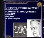 Mozart: Piano Quartets / Les Quatuors Avec Piano (Cbs Records Masterworks)