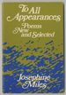 To All Appearances: Poems New and Selected