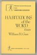 Habitations of the Word: Essays