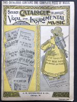 1896 Select Catalogue of Popular Vocal and Instrumental Music