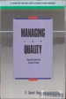 Managing for Quality
