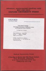 Collision Course: the Strange Convergence of Affirmative Action and Immigration Policy in America